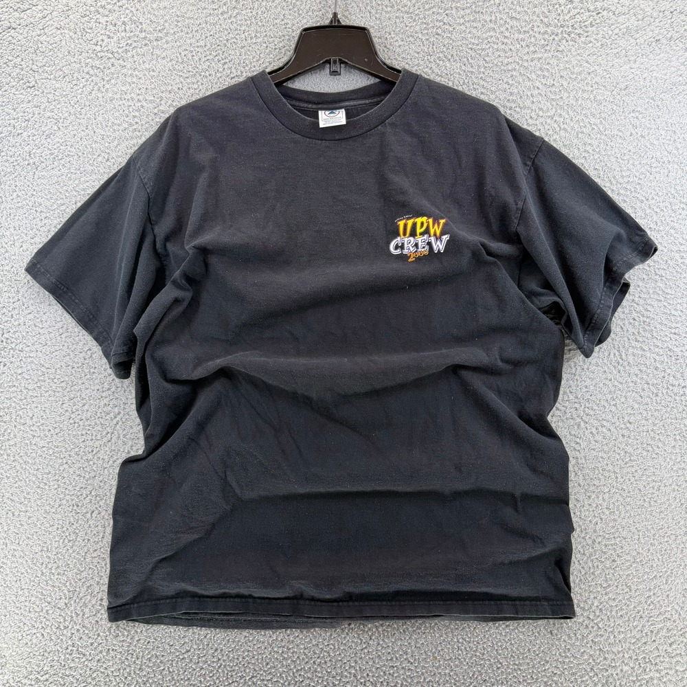 Vintage Anthony Robbins UPW Crew‎ 2000 T-Shirt Delta Pro Weight Black XL Mens - Picture 13 of 15